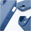 Etui na iPhone 17 Silicone Mag Cover zgodne z MagSafe (big hole) niebieskie