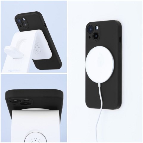 Etui na Samsung S26 ULTRA Silicone Mag Cover zgodne z MagSafe (camera protection) czarne