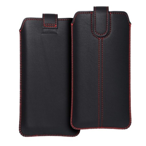 Etui wsuwane na telefon wsuwka do iPhone 5/5S/5SE/5C Ultra Slim M4 czarne