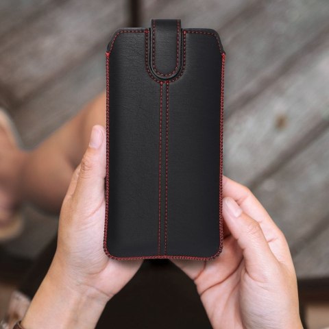 Etui wsuwane na telefon wsuwka do Nokia C5/E51/E52/515 Ultra Slim M4 czarne