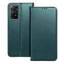 Etui z klapką na Honor Magic 7 LITE Smart Magneto ciemnozielone