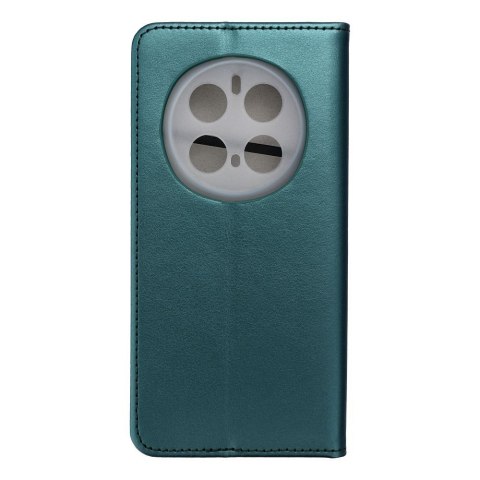 Etui z klapką na Honor Magic 7 PRO Smart Magneto ciemnozielone