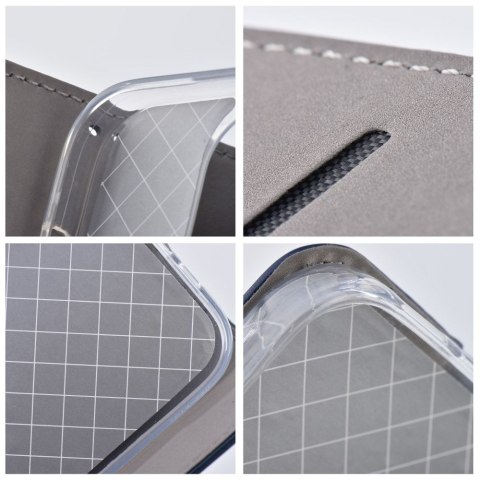 Etui z klapką na iPhone 16 PLUS Smart Magneto ciemnozielone