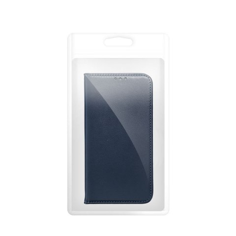 Etui z klapką na iPhone 16 PLUS Smart Magneto granatowe