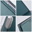 Etui z klapką na iPhone 16 Smart Magneto ciemnozielone