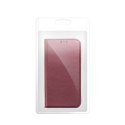 Etui z klapką na Samsung A36 Smart Magneto burgundowe