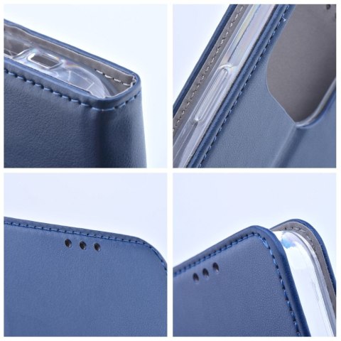 Etui z klapką na Honor X8c Smart Magneto granatowe