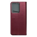Etui z klapką na Realme 14 5G Smart Magneto burgundowe