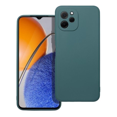 Etui na Huawei Nova Y61 4G Matt ciemnozielone