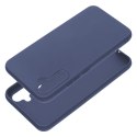 Etui na Samsung A34 5G Matt niebieskie