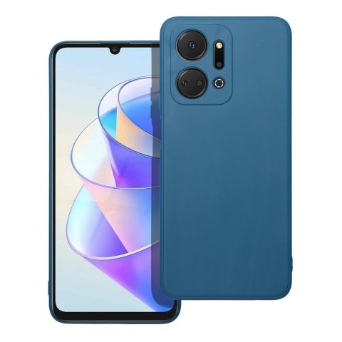 Etui na Honor X7a Matt niebieskie