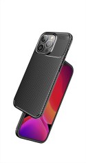 Etui na Samsung A23 5G Carbon Premium czarne
