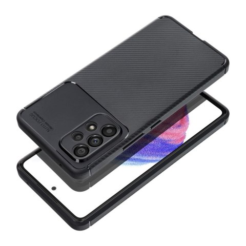 Etui na Samsung S25 Carbon Premium czarne