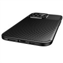 Etui na iPhone 11 Carbon Premium czarne