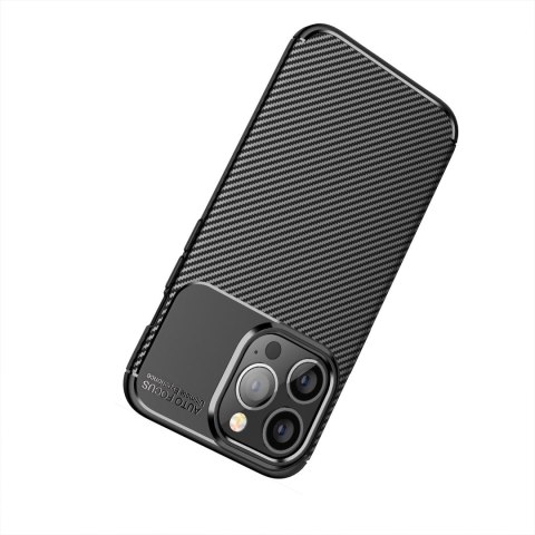 Etui na iPhone 11 Carbon Premium czarne