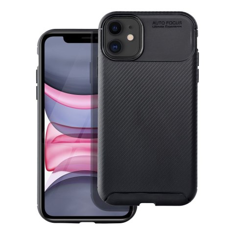 Etui na iPhone 11 Carbon Premium czarne