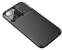 Etui na iPhone XR Carbon Premium czarne