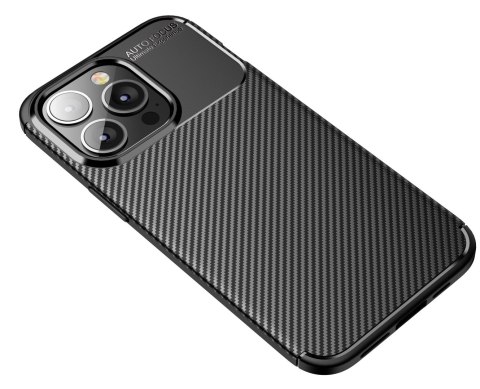 Etui na iPhone XR Carbon Premium czarne