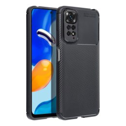 Etui na Xiaomi Redmi Note 9 Carbon Premium czarne