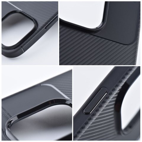 Etui na iPhone 16 PLUS Carbon Premium czarne