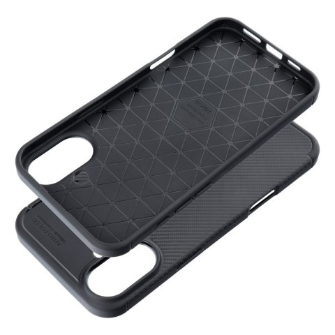 Etui na iPhone 16 PLUS Carbon Premium czarne