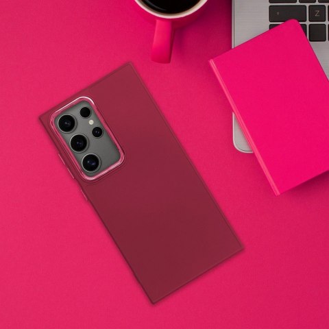 Etui na Samsung S21 FE Frame magenta
