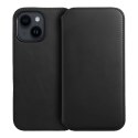 Etui z klapką na Samsung A35 Dual Pocket Book czarne