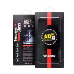 Szkło Hartowane 6D do Google Pixel 9 PRO XL / 10 PRO XL / 11 PRO XL Veason Pro Glass czarne