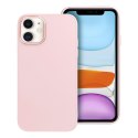 Etui na iPhone 11 Frame pudrowy róż