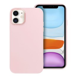 Etui na iPhone 11 Frame pudrowy róż