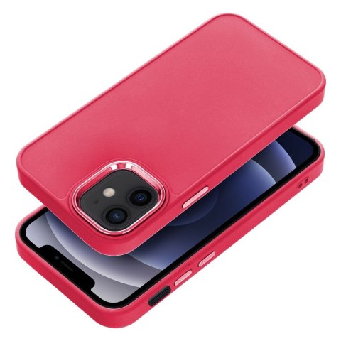 Etui na iPhone 12 MINI Frame magenta