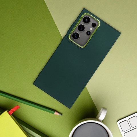 Etui na Samsung A33 5G Frame zielone