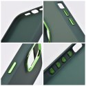 Etui na iPhone 15 PRO Frame zielone