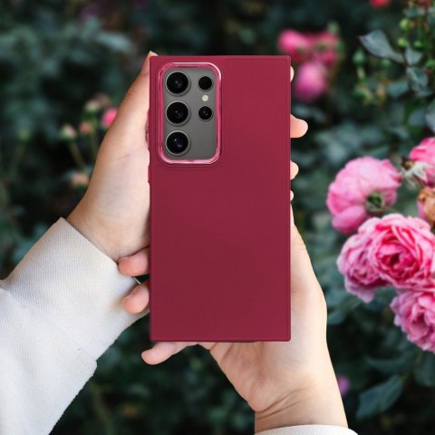 Etui na Samsung S25 EDGE Frame magenta