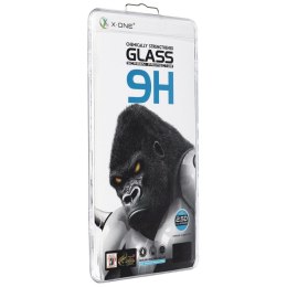 Szkło hartowane X-ONE 3D Full Cover - do Samsung Galaxy S22 Ultra (case friendly) - działający czytnik