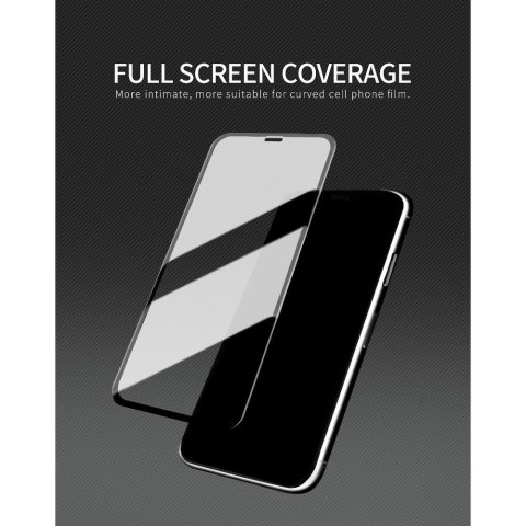 Szkło hartowane X-ONE 3D Full Cover - do Samsung Galaxy S22 Ultra (case friendly) - działający czytnik