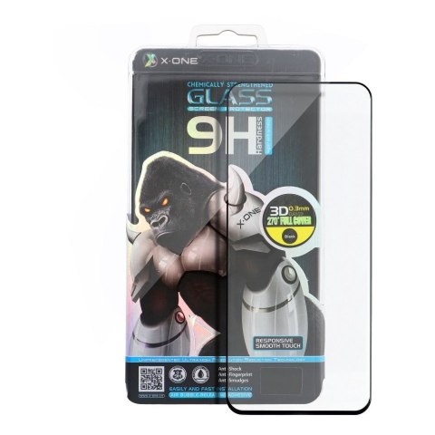 Szkło hartowane 3D do iPhone X/XS X-One czarne