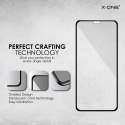 Szkło hartowane X-ONE Full Cover Extra Strong Matowe - do iPhone 11 Pro Max (full glue) czarny