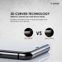 Szkło hartowane X-ONE Full Cover Extra Strong Matowe - do iPhone 12 mini (full glue) czarny
