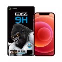 Szkło hartowane do iPhone 13 / 13 PRO / 14 /16e / 17e (SE 4 2025) X-One Full Cover Extra Strong Matowe (full glue) czarne