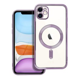 Etui na iPhone 11 Electro Mag Cover zgodne z MagSafe fioletowy