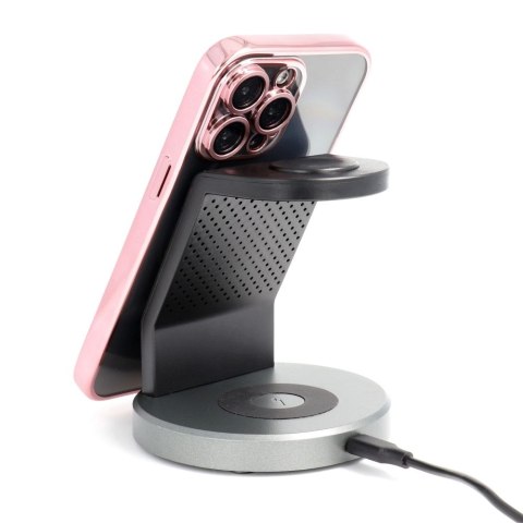Etui na iPhone 11 Electro Mag Cover zgodne z MagSafe złoto różowe