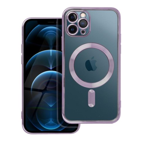 Etui na iPhone 11 PRO Electro Mag Cover zgodne z MagSafe fioletowy