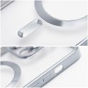 Etui na iPhone 12 PRO Electro Mag Cover zgodne z MagSafe srebrne