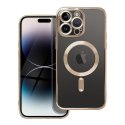 Etui na iPhone 12 PRO Electro Mag Cover zgodne z MagSafe złote