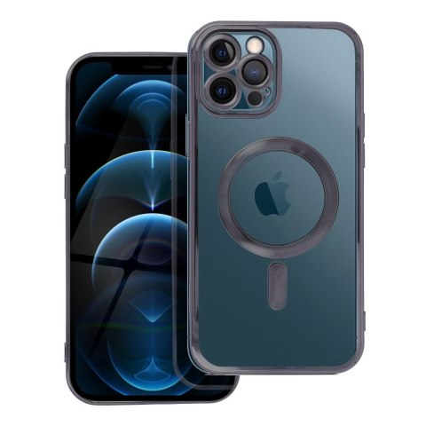 Etui na iPhone 12 PRO MAX Electro Mag Cover zgodne z MagSafe czarne