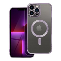 Etui na iPhone 13 PRO MAX Electro Mag Cover zgodne z MagSafe fioletowy