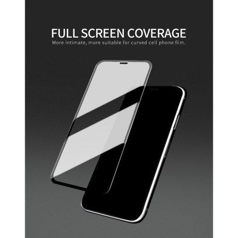 Szkło hartowane do Samsung S25 FE X-One Full Cover Extra Strong Crystal Clear (full glue) czarne