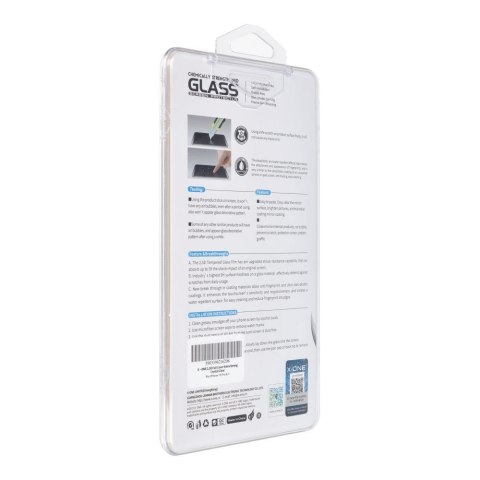 Szkło hartowane do iPhone 15 PRO X-One Full Cover Extra Strong Crystal Clear (full glue) czarne