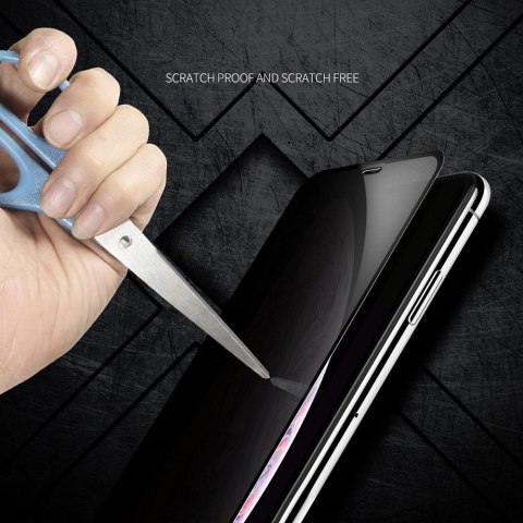 Szkło hartowane do iPhone 17 AIR X-One Full Cover Extra Strong Privacy (full glue) czarne